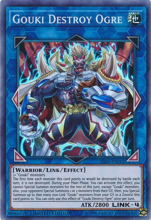 Gouki Destroy Ogre [IGAS-ENSE2] Super Rare | Jomio and Rueliete's Cards and Comics