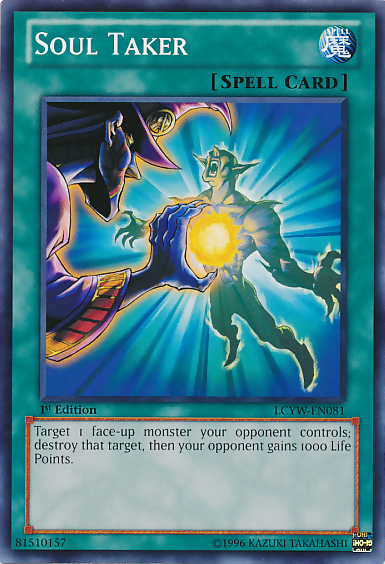Soul Taker [LCYW-EN081] Common | Jomio and Rueliete's Cards and Comics