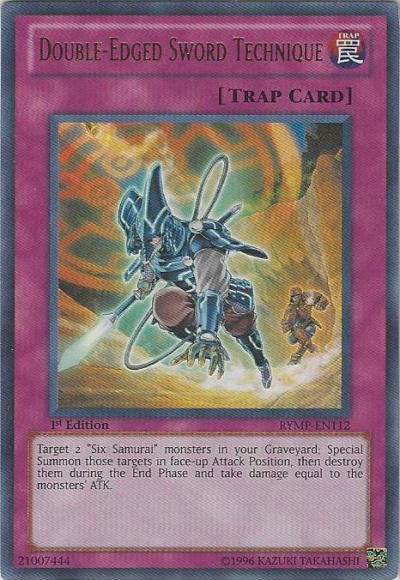 Double-Edged Sword Technique [RYMP-EN112] Ultra Rare | Jomio and Rueliete's Cards and Comics