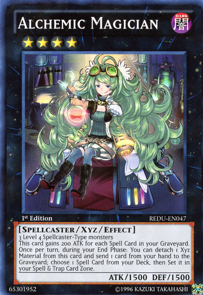 Alchemic Magician [REDU-EN047] Super Rare | Jomio and Rueliete's Cards and Comics