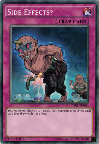 Side Effects? [CORE-EN080] Common | Jomio and Rueliete's Cards and Comics