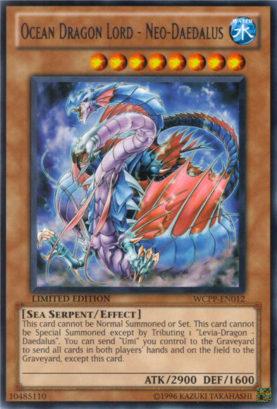 Ocean Dragon Lord - Neo-Daedalus [WCPP-EN012] Rare | Jomio and Rueliete's Cards and Comics