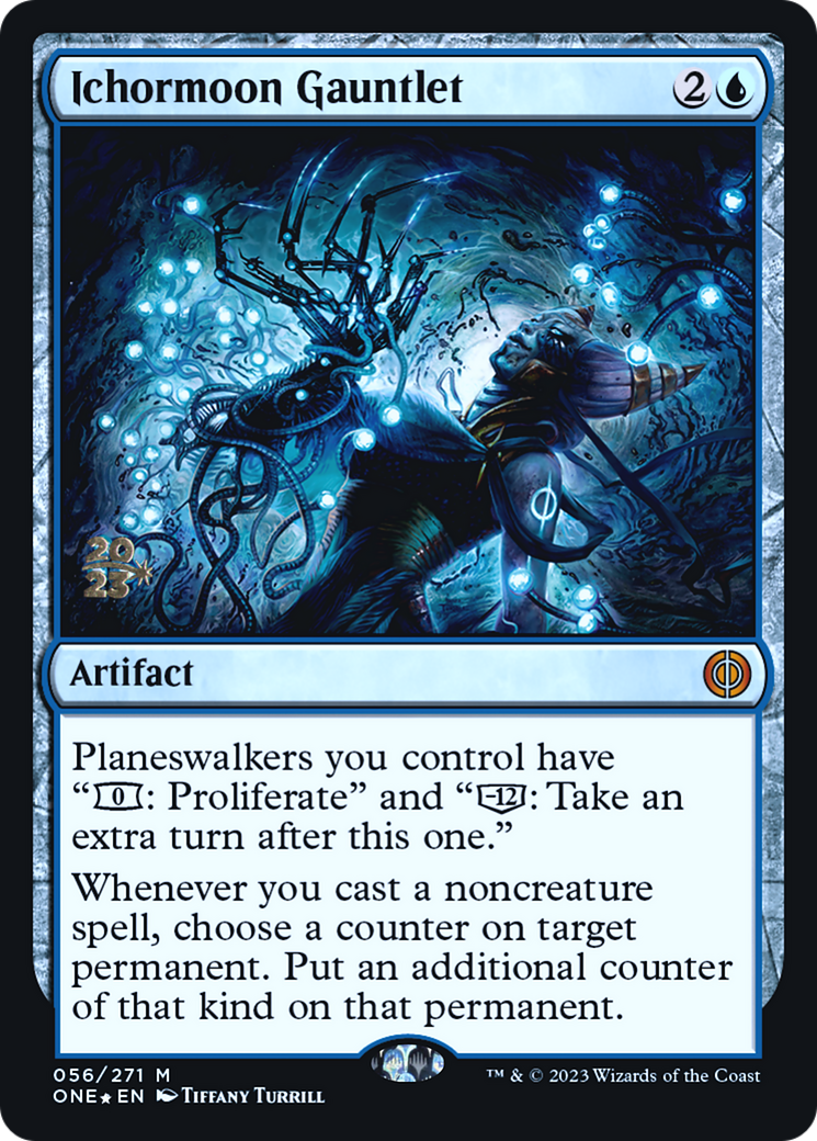 Ichormoon Gauntlet [Phyrexia: All Will Be One Prerelease Promos] | Jomio and Rueliete's Cards and Comics