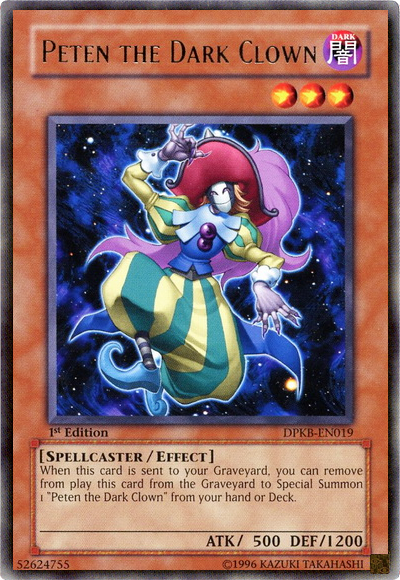 Peten the Dark Clown [DPKB-EN019] Rare | Jomio and Rueliete's Cards and Comics