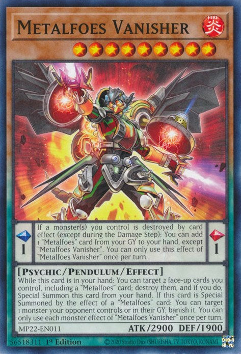 Metalfoes Vanisher [MP22-EN011] Common | Jomio and Rueliete's Cards and Comics
