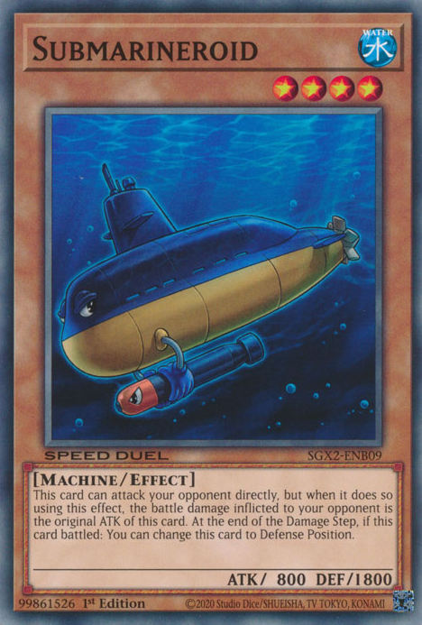 Submarineroid [SGX2-ENB09] Common | Jomio and Rueliete's Cards and Comics