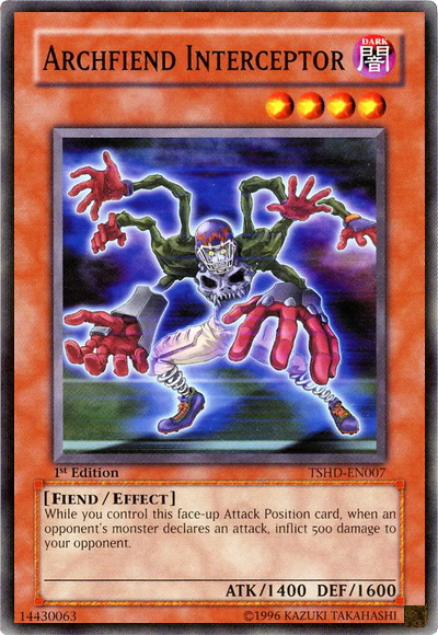 Archfiend Interceptor [TSHD-EN007] Common | Jomio and Rueliete's Cards and Comics