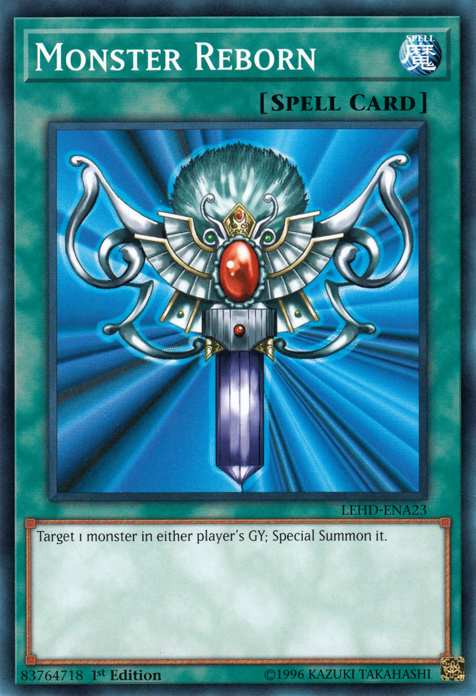Monster Reborn (A) [LEHD-ENA23] Common | Jomio and Rueliete's Cards and Comics