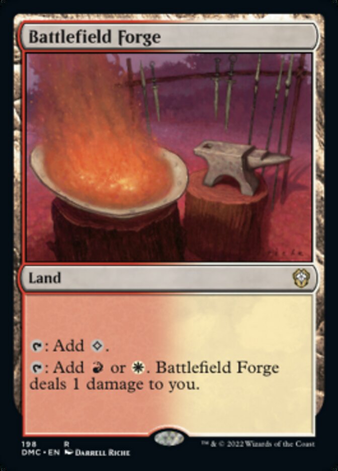 Battlefield Forge [Dominaria United Commander] | Jomio and Rueliete's Cards and Comics