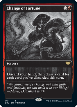 Change of Fortune [Innistrad: Double Feature] | Jomio and Rueliete's Cards and Comics