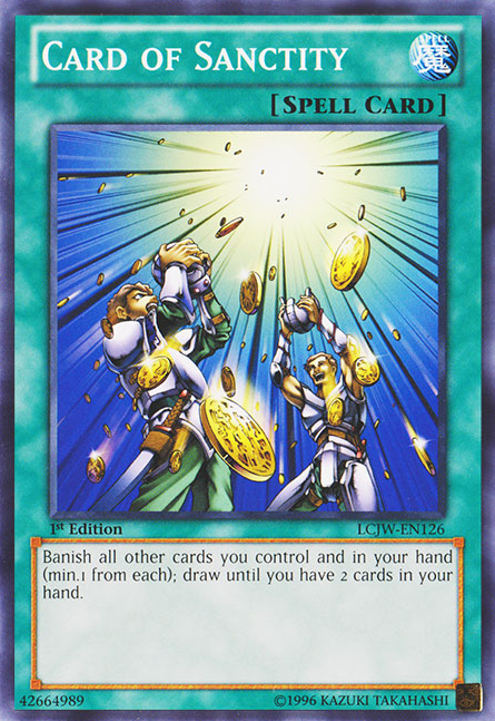 Card of Sanctity [LCJW-EN126] Common | Jomio and Rueliete's Cards and Comics