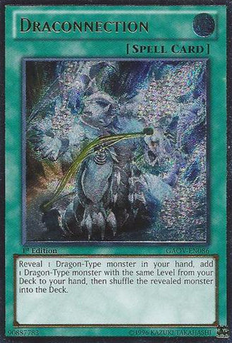 Draconnection (UTR) [GAOV-EN086] Ultimate Rare | Jomio and Rueliete's Cards and Comics