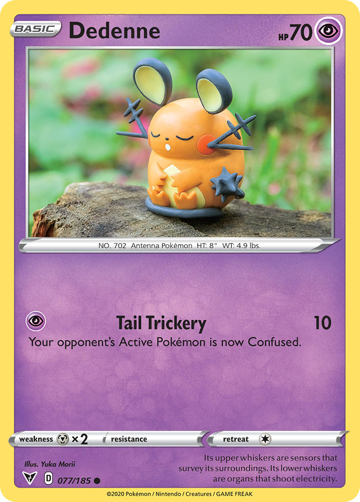 Dedenne (077/185) [Sword & Shield: Vivid Voltage] | Jomio and Rueliete's Cards and Comics