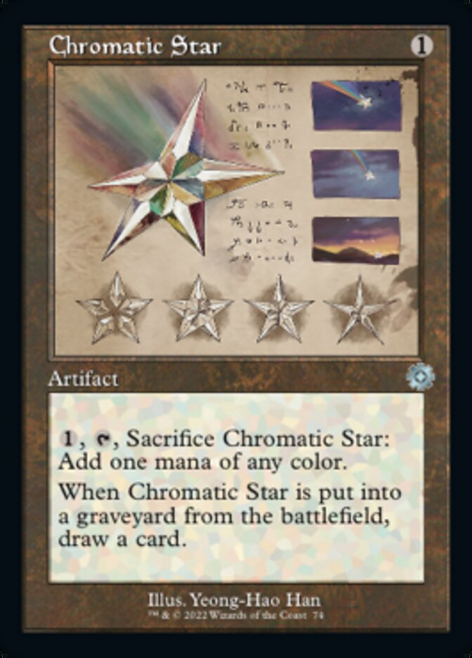 Chromatic Star (Retro Schematic) [The Brothers' War Retro Artifacts] | Jomio and Rueliete's Cards and Comics