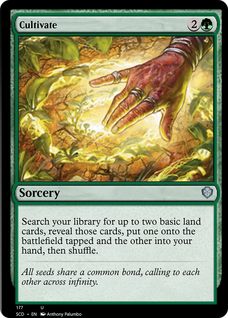 Cultivate [Starter Commander Decks] | Jomio and Rueliete's Cards and Comics