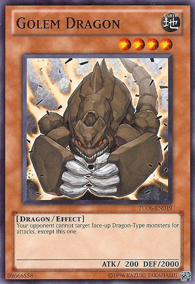 Golem Dragon [TU06-EN019] Common | Jomio and Rueliete's Cards and Comics