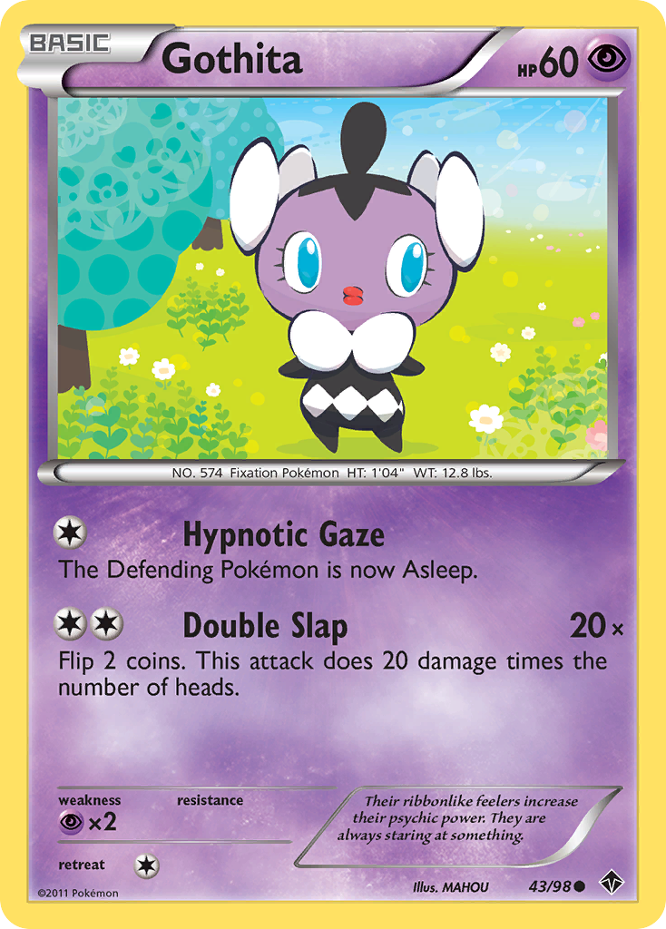 Gothita (43/98) [Black & White: Emerging Powers] | Jomio and Rueliete's Cards and Comics