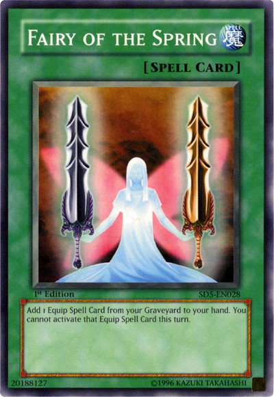 Fairy of the Spring [SD5-EN028] Common | Jomio and Rueliete's Cards and Comics