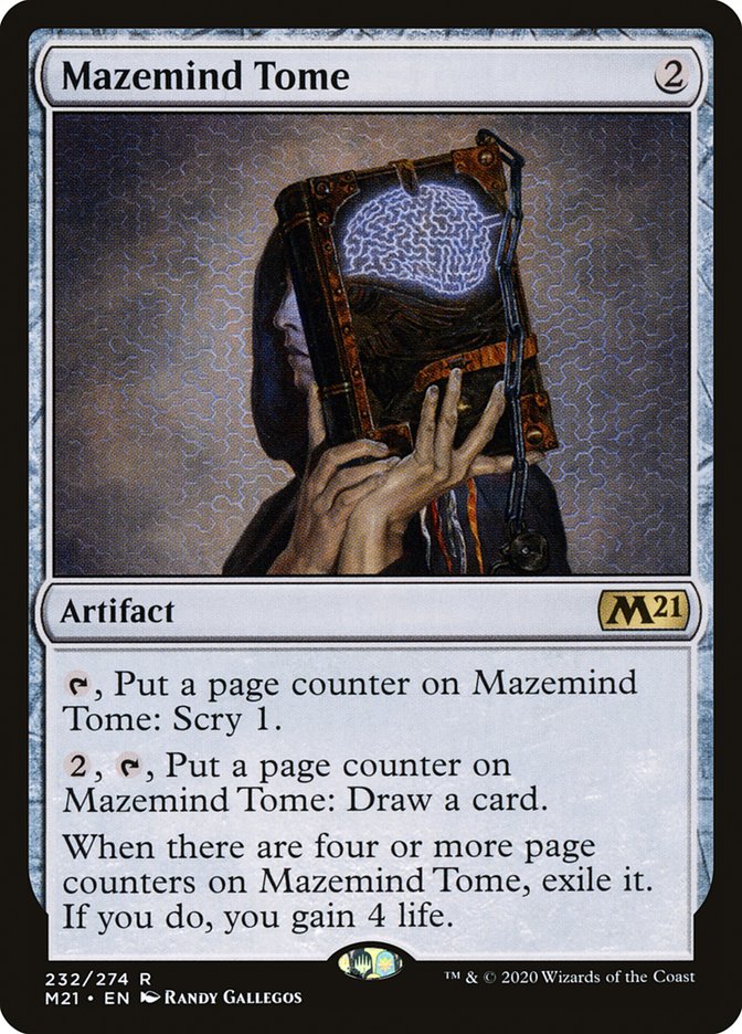 Mazemind Tome [Core Set 2021] | Jomio and Rueliete's Cards and Comics