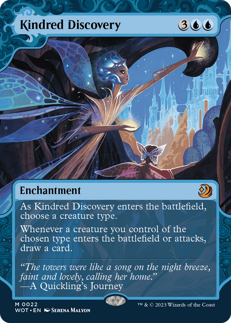 Kindred Discovery [Wilds of Eldraine: Enchanting Tales] | Jomio and Rueliete's Cards and Comics