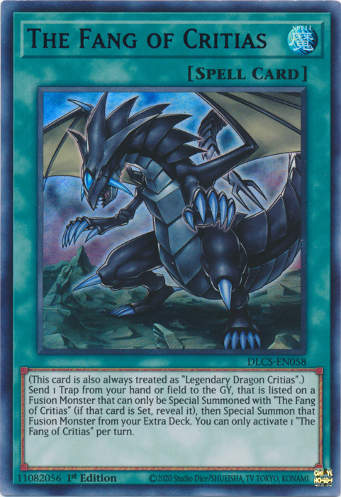 The Fang of Critias (Purple) [DLCS-EN058] Ultra Rare | Jomio and Rueliete's Cards and Comics
