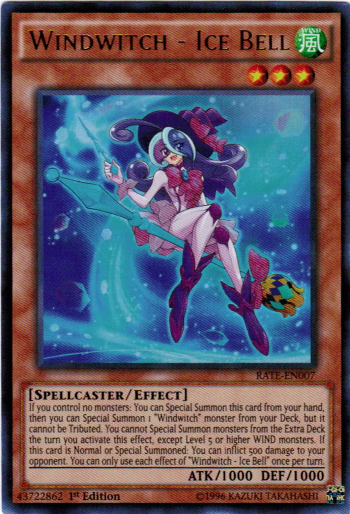 Windwitch - Ice Bell [RATE-EN007] Ultra Rare | Jomio and Rueliete's Cards and Comics