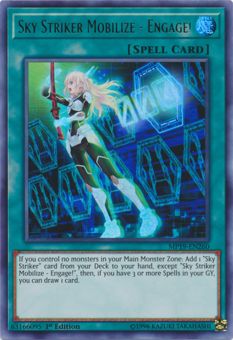 Sky Striker Mobilize - Engage! [MP19-EN260] Ultra Rare | Jomio and Rueliete's Cards and Comics