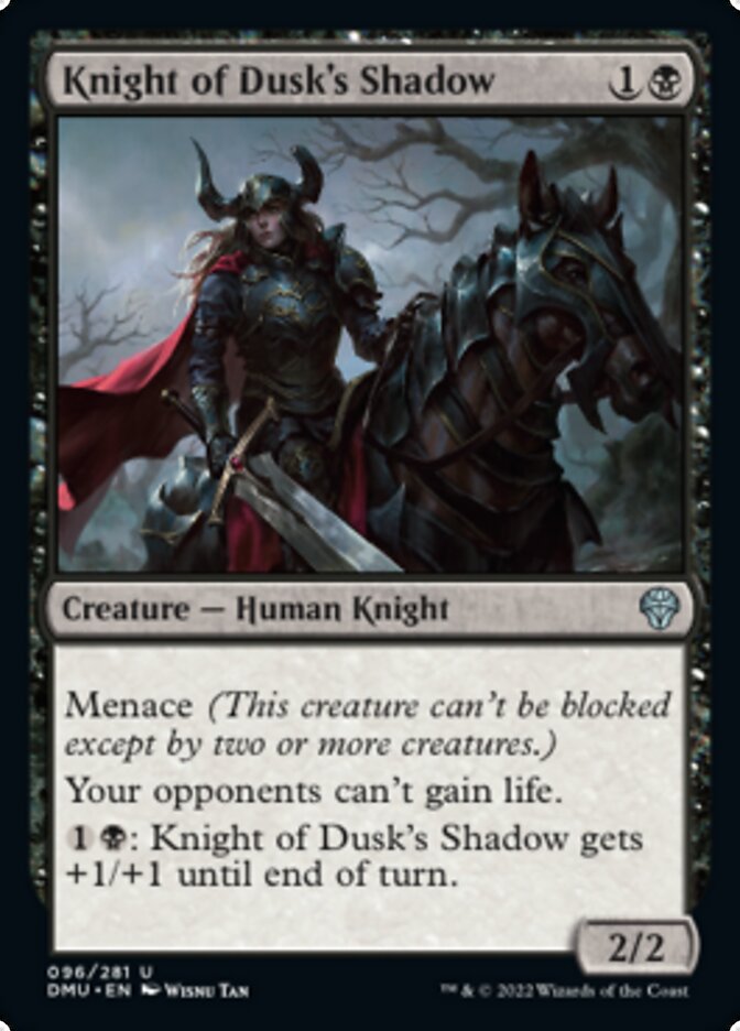 Knight of Dusk's Shadow [Dominaria United] | Jomio and Rueliete's Cards and Comics