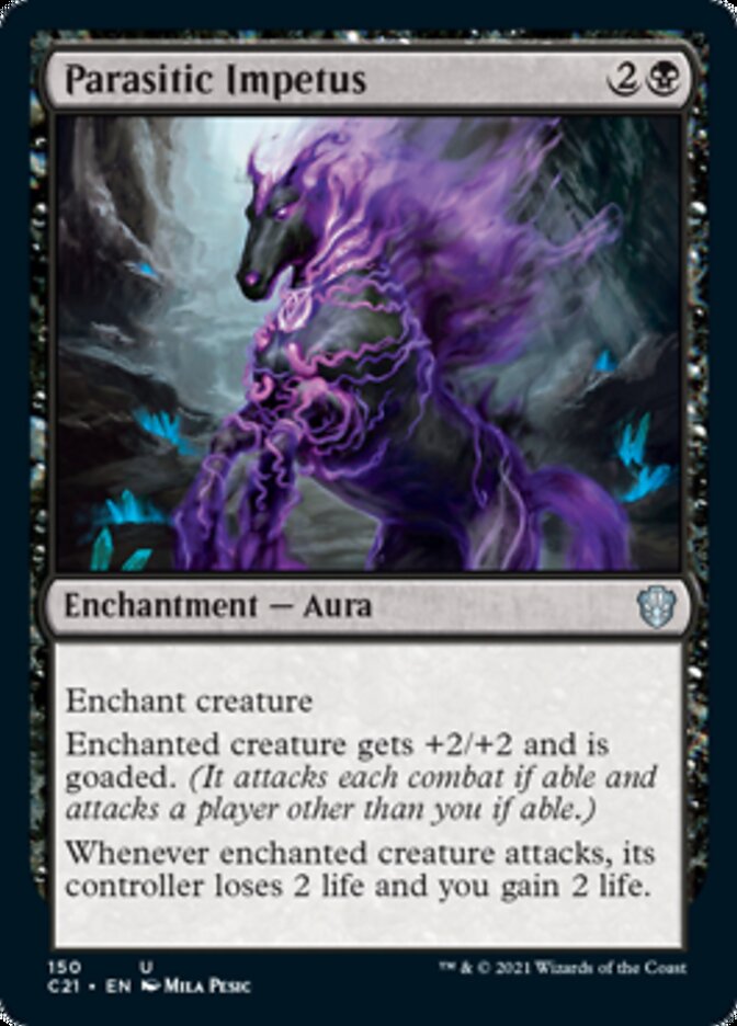 Parasitic Impetus [Commander 2021] | Jomio and Rueliete's Cards and Comics