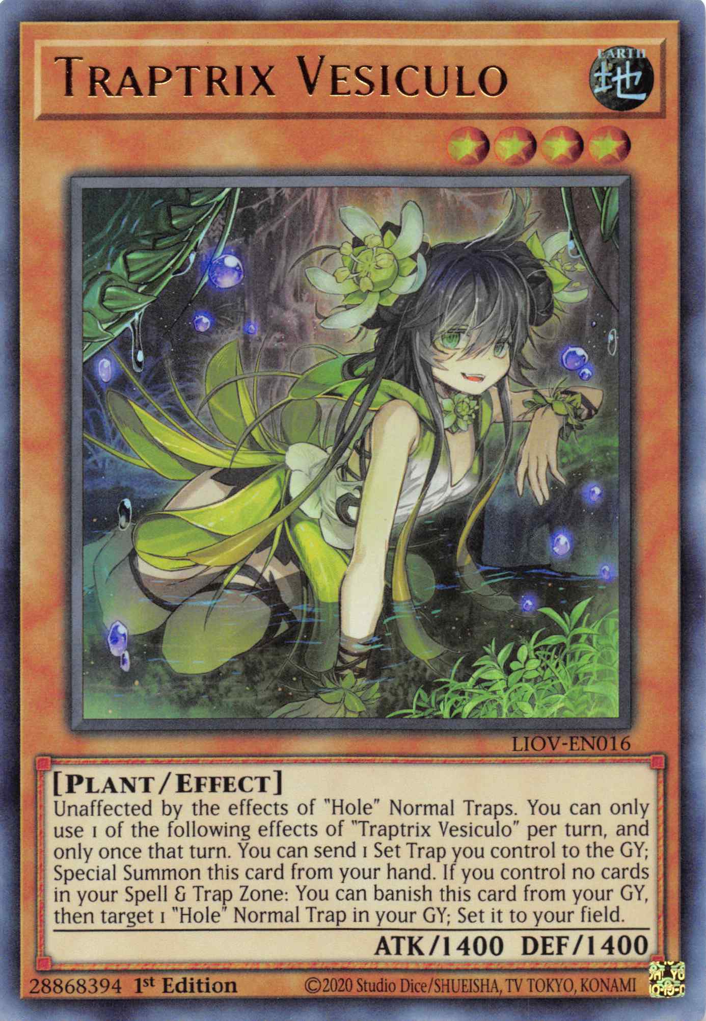 Traptrix Vesiculo [LIOV-EN016] Ultra Rare | Jomio and Rueliete's Cards and Comics