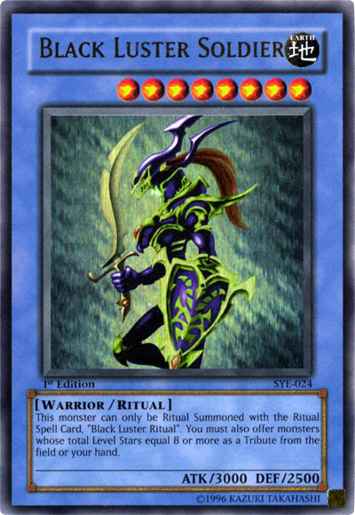 Black Luster Soldier [SYE-024] Ultra Rare | Jomio and Rueliete's Cards and Comics
