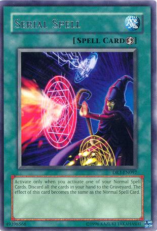 Serial Spell [DR3-EN097] Rare | Jomio and Rueliete's Cards and Comics