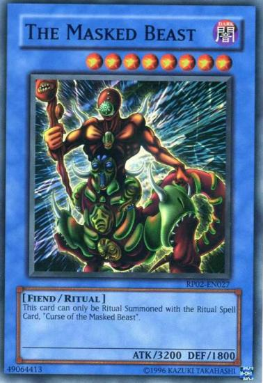 The Masked Beast [RP02-EN027] Super Rare | Jomio and Rueliete's Cards and Comics
