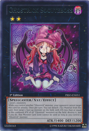 Ghostrick Socuteboss [PRIO-EN051] Rare | Jomio and Rueliete's Cards and Comics