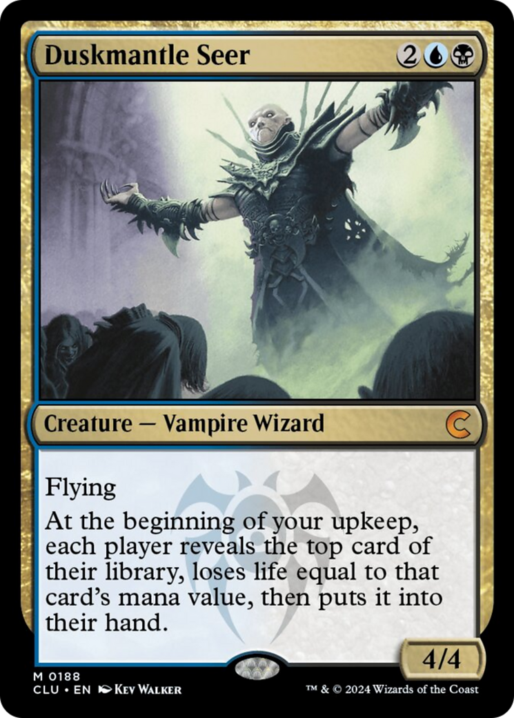 Duskmantle Seer [Ravnica: Clue Edition] | Jomio and Rueliete's Cards and Comics