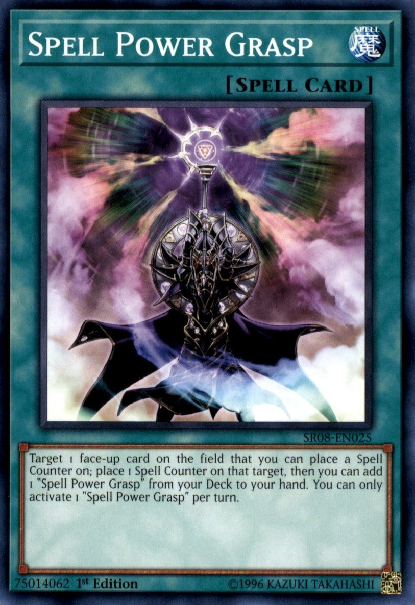 Spell Power Grasp [SR08-EN025] Common | Jomio and Rueliete's Cards and Comics
