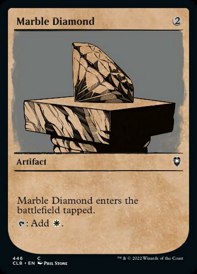 Marble Diamond (Showcase) [Commander Legends: Battle for Baldur's Gate] | Jomio and Rueliete's Cards and Comics