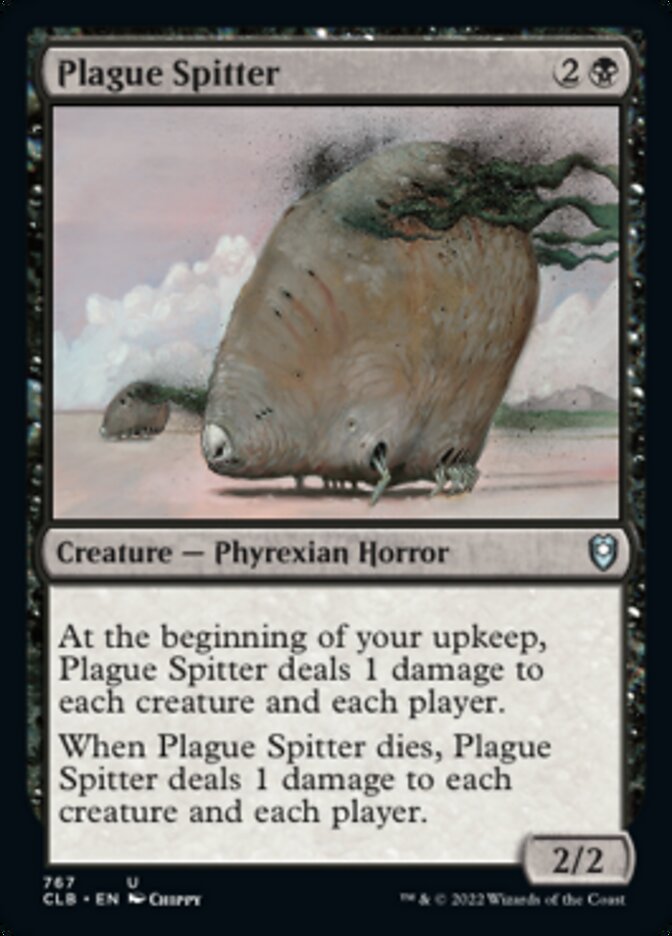 Plague Spitter [Commander Legends: Battle for Baldur's Gate] | Jomio and Rueliete's Cards and Comics