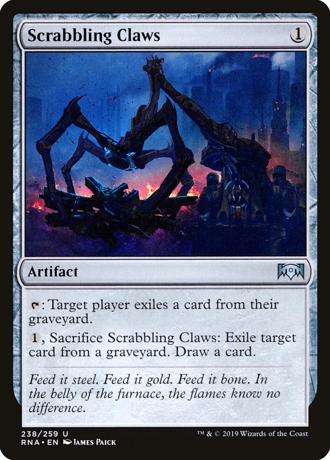 Scrabbling Claws [Ravnica Allegiance] | Jomio and Rueliete's Cards and Comics