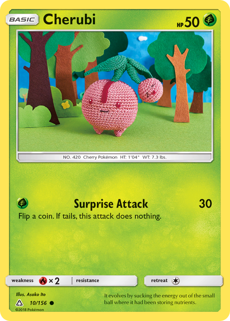 Cherubi (10/156) [Sun & Moon: Ultra Prism] | Jomio and Rueliete's Cards and Comics