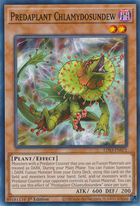 Predaplant Chlamydosundew [LDS3-EN071] Common | Jomio and Rueliete's Cards and Comics