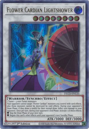 Flower Cardian Lightshower (Purple) [DLCS-EN135] Ultra Rare | Jomio and Rueliete's Cards and Comics