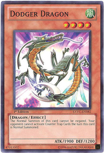 Dodger Dragon [EXVC-EN082] Super Rare | Jomio and Rueliete's Cards and Comics