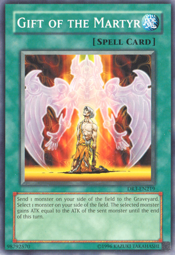 Gift of the Martyr [DR3-EN219] Common | Jomio and Rueliete's Cards and Comics