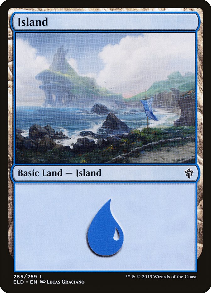 Island (255) [Throne of Eldraine] | Jomio and Rueliete's Cards and Comics
