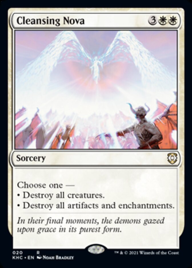 Cleansing Nova [Kaldheim Commander] | Jomio and Rueliete's Cards and Comics