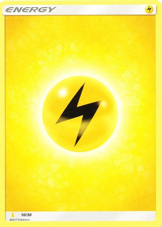 Lightning Energy (10/30) [Sun & Moon: Trainer Kit - Alolan Raichu] | Jomio and Rueliete's Cards and Comics