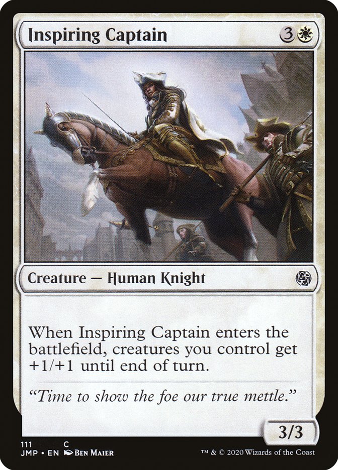 Inspiring Captain [Jumpstart] | Jomio and Rueliete's Cards and Comics