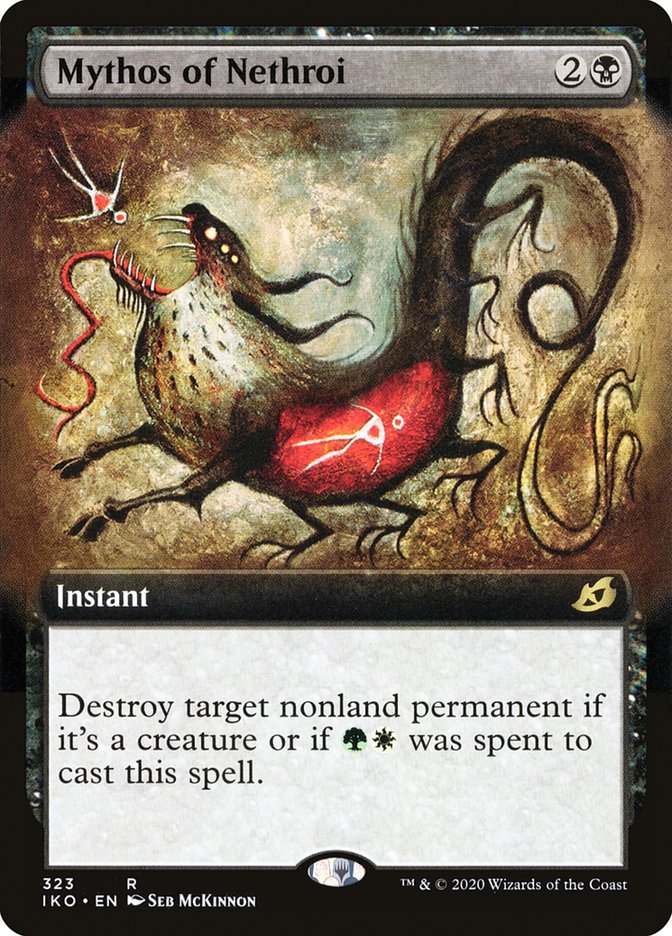 Mythos of Nethroi (Extended Art) [Ikoria: Lair of Behemoths] | Jomio and Rueliete's Cards and Comics