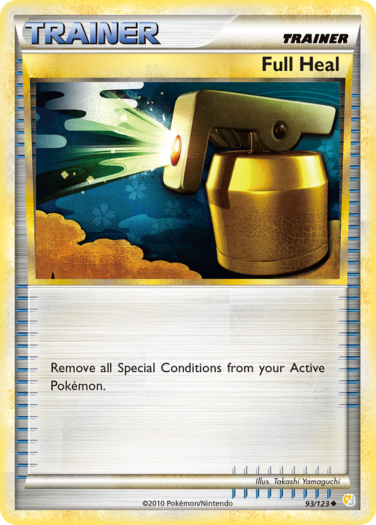 Full Heal (93/123) [HeartGold & SoulSilver: Base Set] | Jomio and Rueliete's Cards and Comics